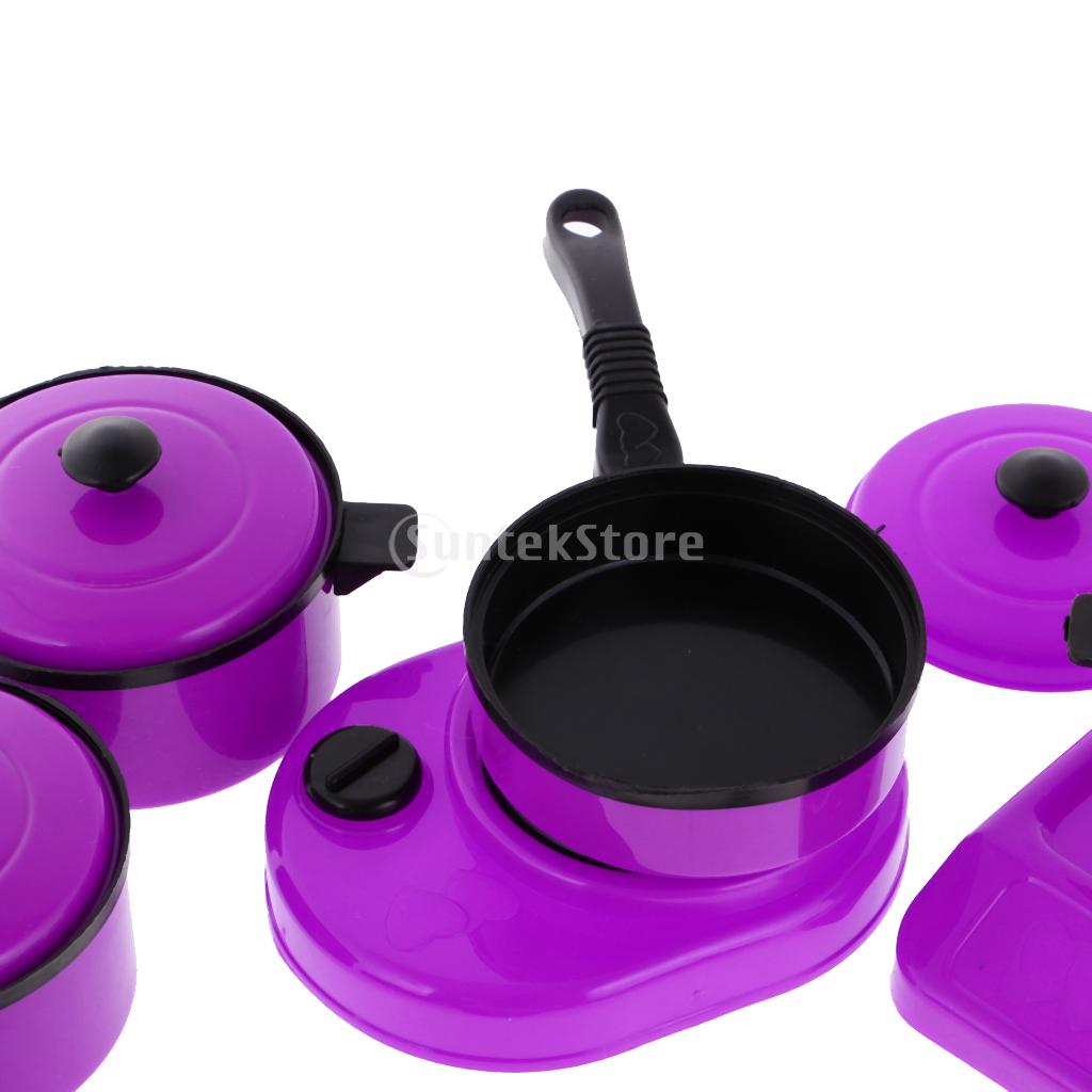 13 Piece Cooking Toys Kitchen Pretend Play Kitchen Accessories with Pots and Pans Cookware Gifts for Toddler and Boys Girls