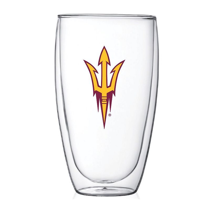 Arizona State Sun Devils 15oz. Double Wall Thermo Glass