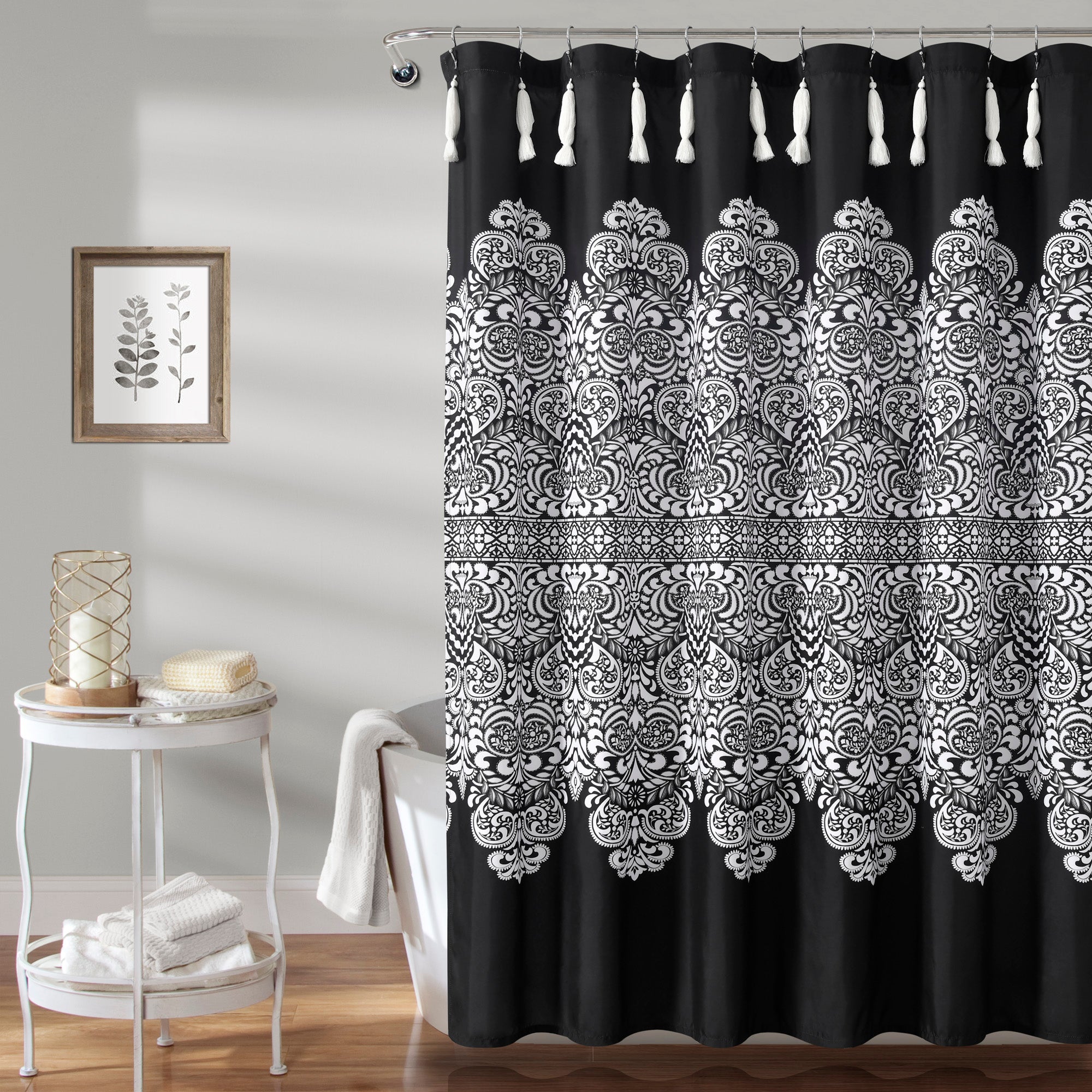 Boho Medallion Shower Curtain