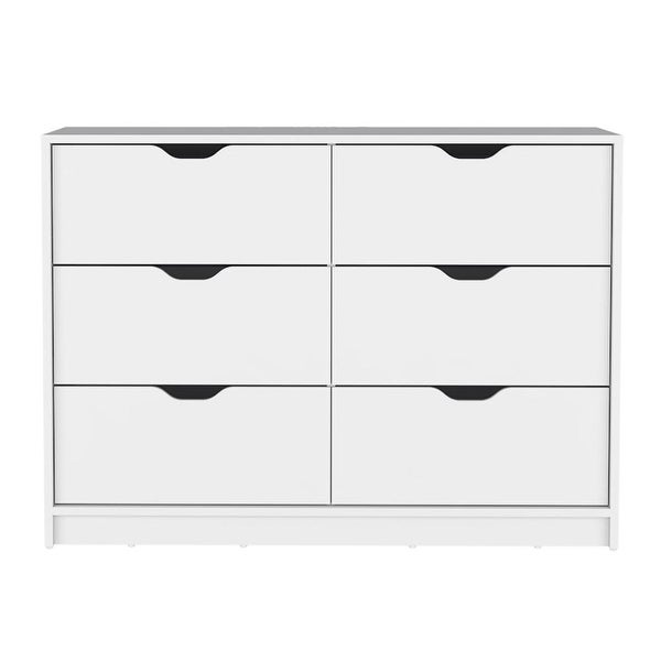 Classic Style 4-Drawers 2 Cabinets Dresser Chests， Superior Top， Modern Storage Dressers Organizer for Living Room， Bedroom - - 37828102