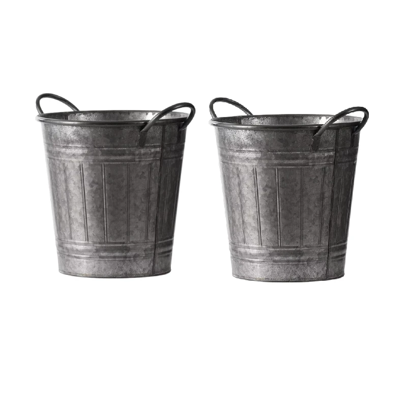 Top Selling Galvanized Decorative Planter Best Quality Custom Size Flower Pots   Planters For Outdoor Decoration