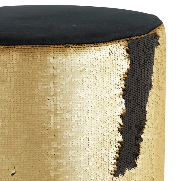 Fabric Contemporary Stool 18 x 16 x 16 - 16 x 16 x 18Round