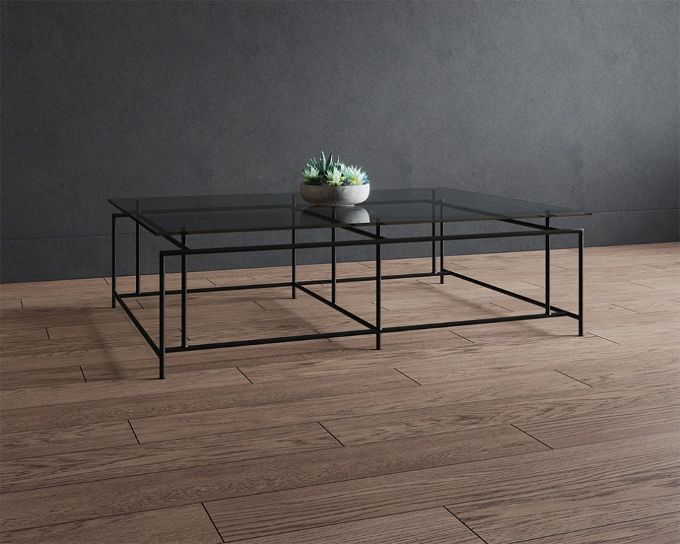 Bellagio Coffee Table  Rectangular   Transitional   Coffee Tables   by Sunpan Modern Home  Houzz