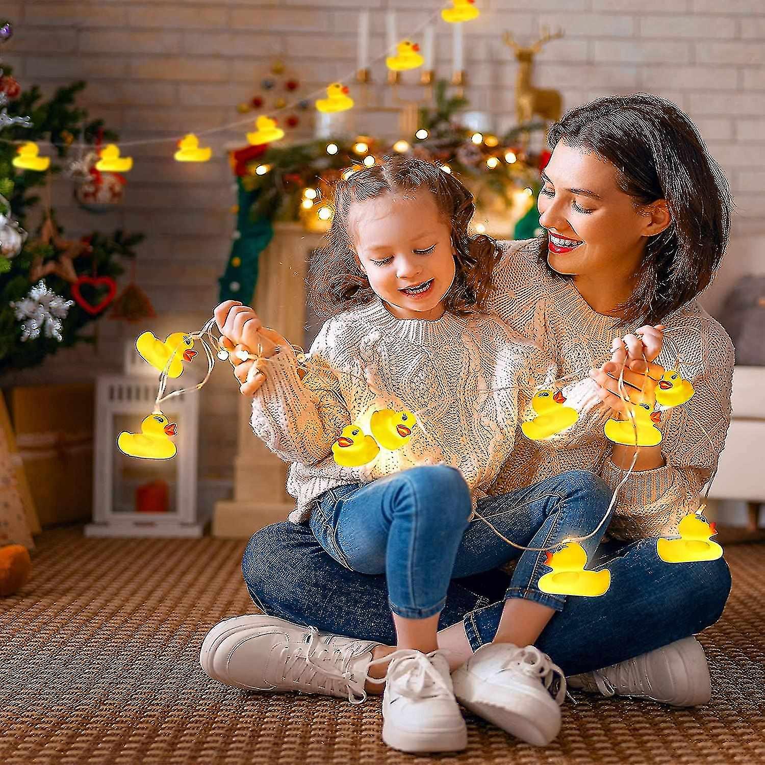 10 Led Children's Room Led String Lights For Holiday Wall Window Tree Decorative Party Yard Garden K