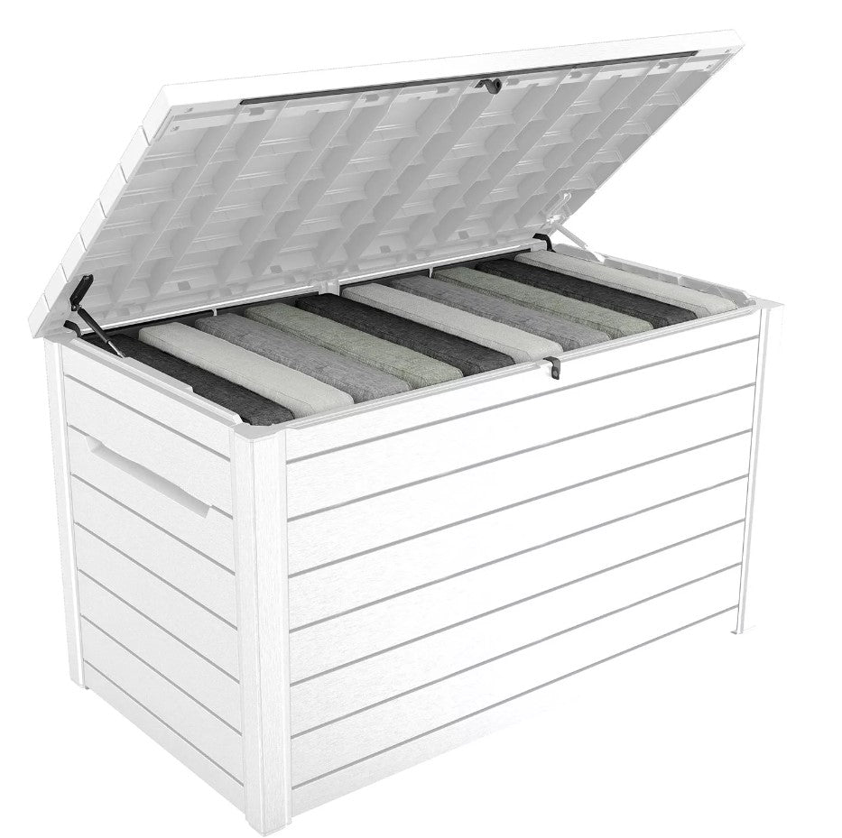 Keter 230-Gallon Deck Box, White