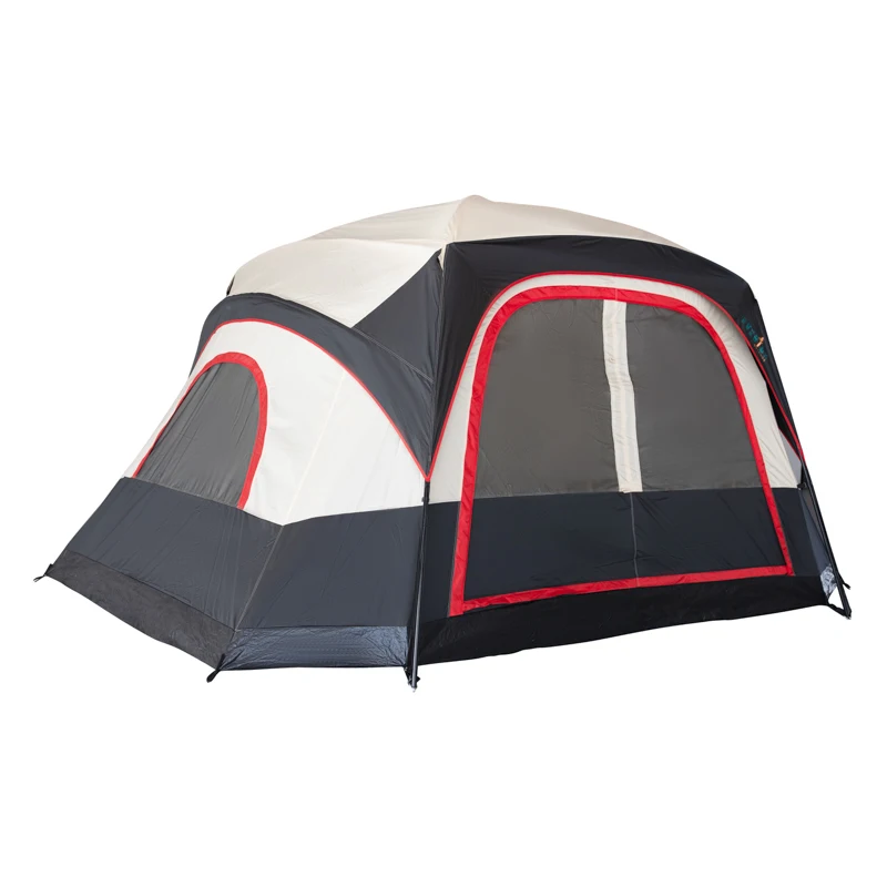 Outdoor camping tent waterproof double layer breathable  easy to carry tent with customized color