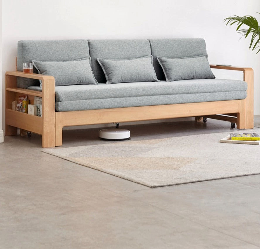 Oak  Beech Solid Wood Sleeper Sofa   Contemporary   Sleeper Sofas   by GVAwood  Houzz