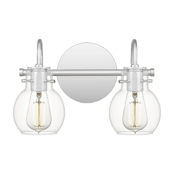 Quoizel Andrews Polished Chrome 2-light Bath Light