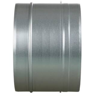 VENTS-US 8 in. Galvanized Back-Draft Damper with Rubber Seal KOM 200 U