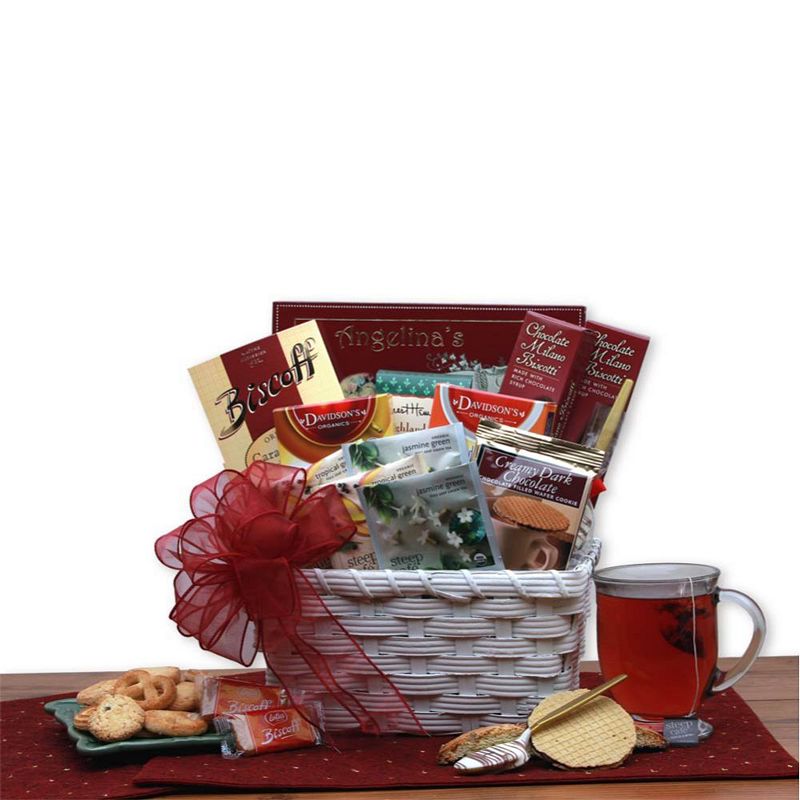 GBDS Tea Time Gift Basket - tea gift basket