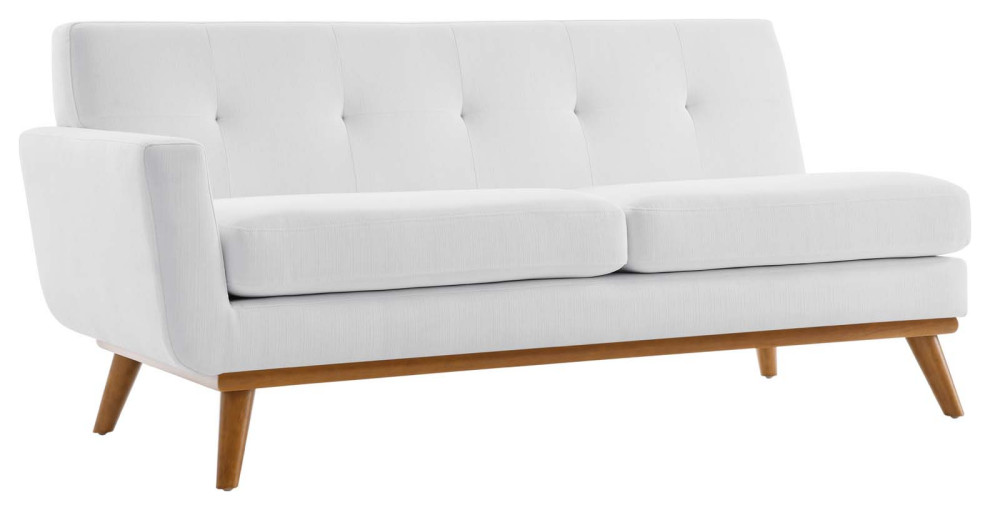 Sectional Sofa Set  Fabric  White  Modern  Living Lounge Hotel Lobby Hospitality   Modern   Sectional Sofas   by House Bound  Houzz