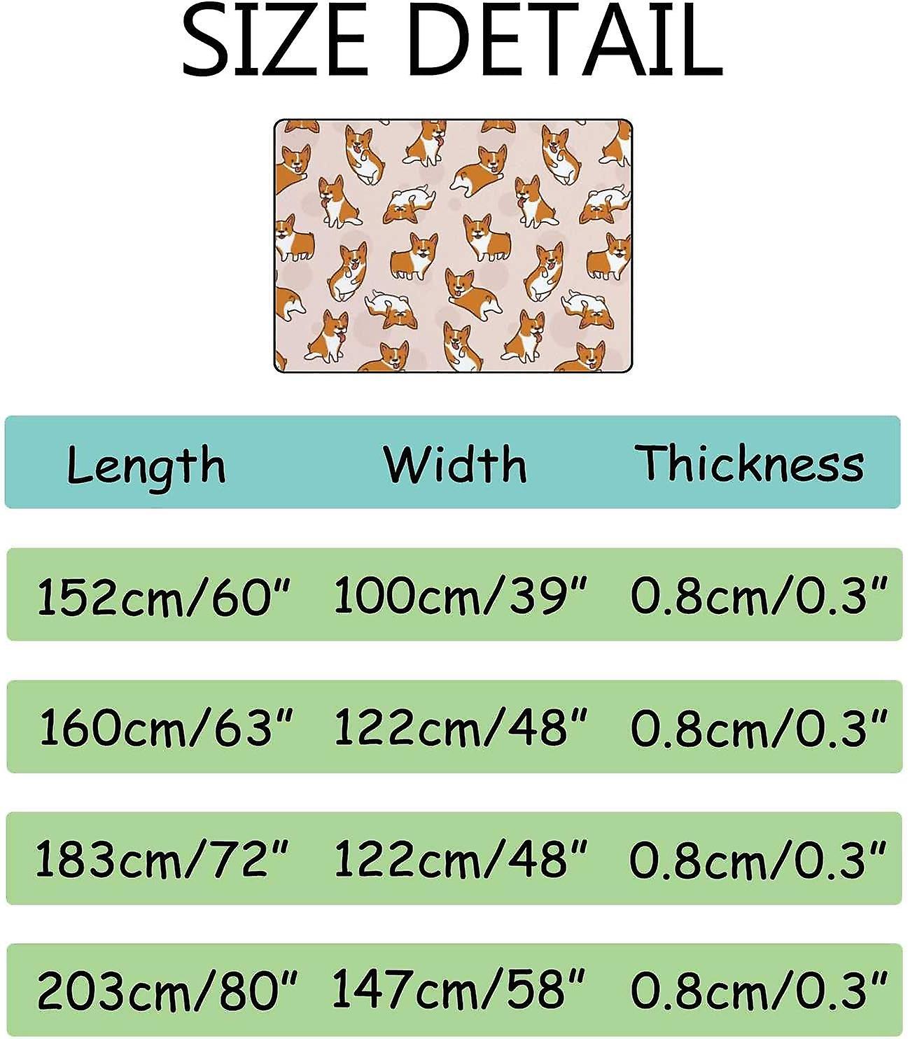 Soft Area Rugs Dog German Shepherd Floor Carpet Mat For Kids Playing Room Hardwood Floor Living Room 60x39in