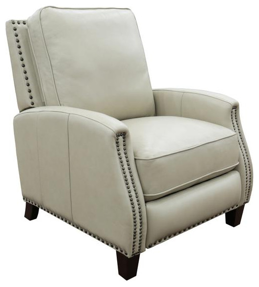 7 3155 Melrose Recliner  Cream   Transitional   Recliner Chairs   by Kolibri Decor  Houzz