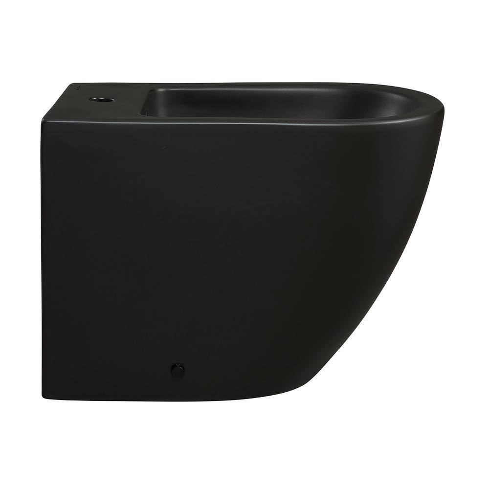 Swiss Madison St. Tropez Elongated Bidet in Matte Black SM-BD227MB