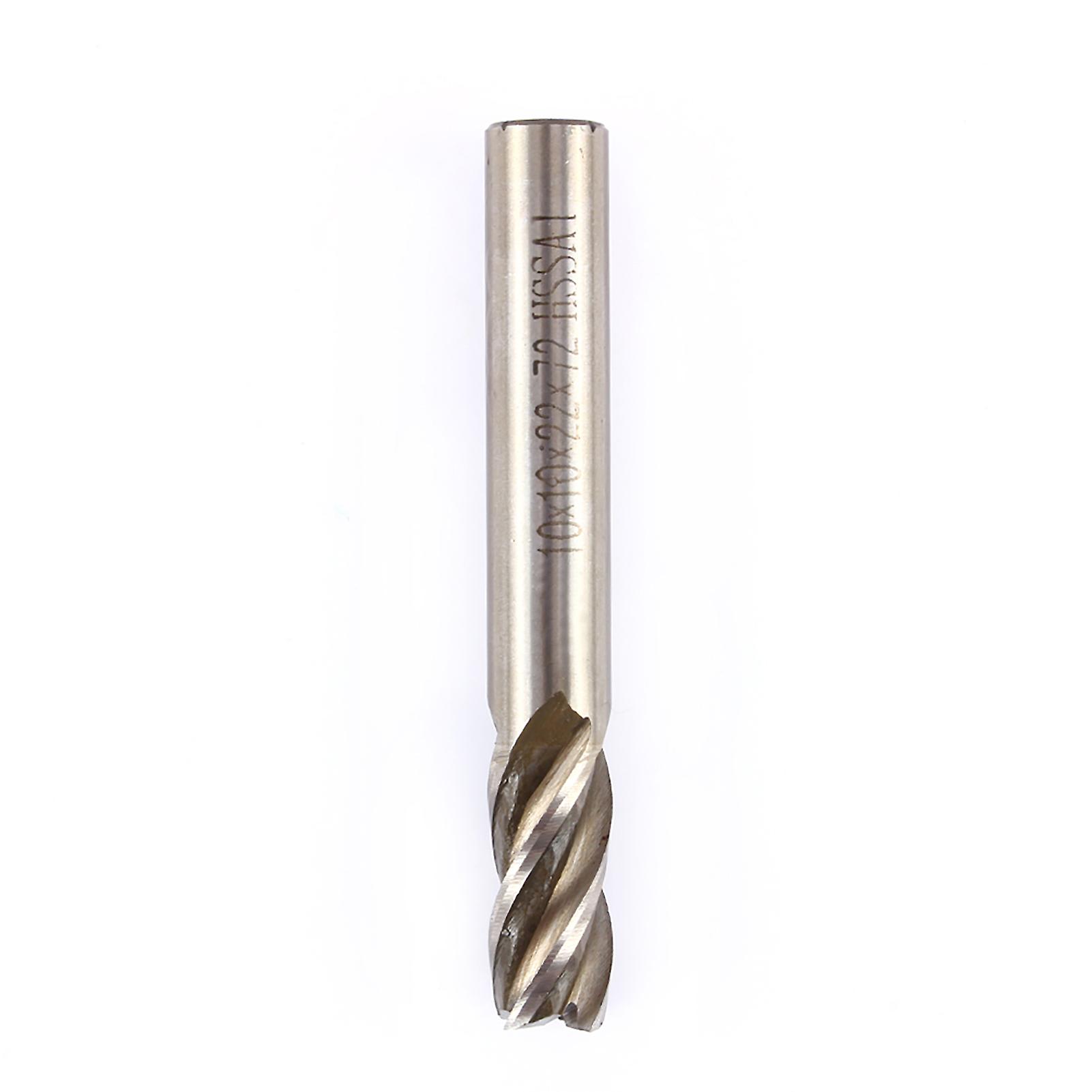 High Quality 4mm-12mm Hss Cnc Straight Shank 4 Flute End Mill Cutter Drill Bit