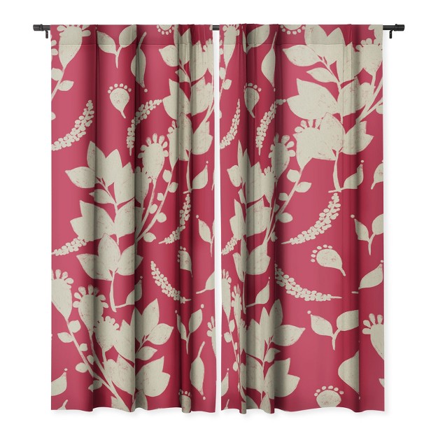 X 50 quot Single Panel Blackout Window Curtain Deny Designs