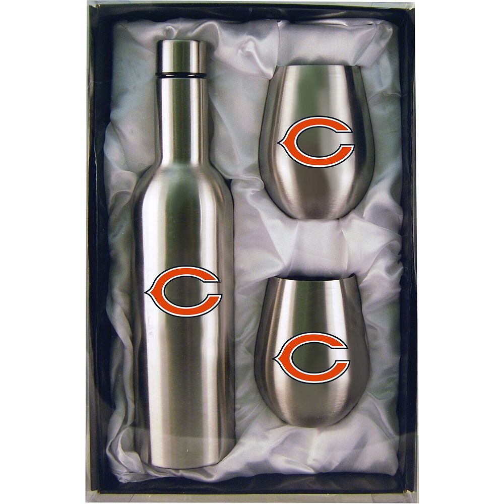 Chicago Bears 28oz. Bottle and 12oz. Tumblers Set