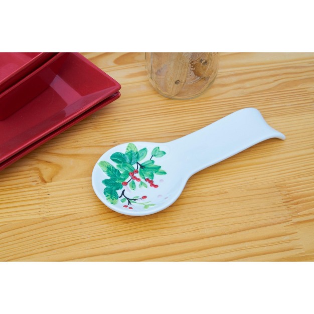 C amp f Home Berries Handpainted Spoon Rest