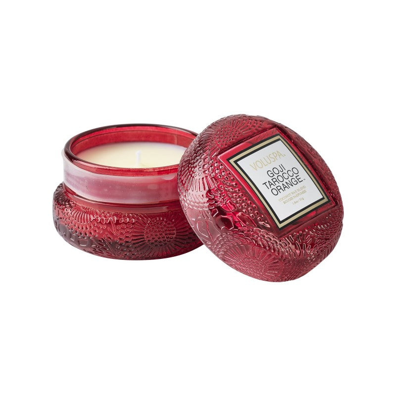 Macaron Candle - Goji Tarocco Orange