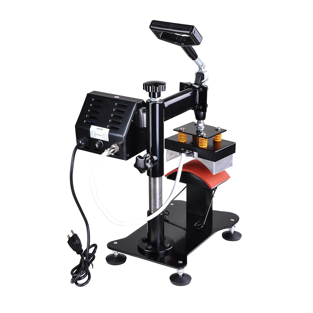 Yescom Hat Cap Heat Press Sublimation Transfer Machine Black