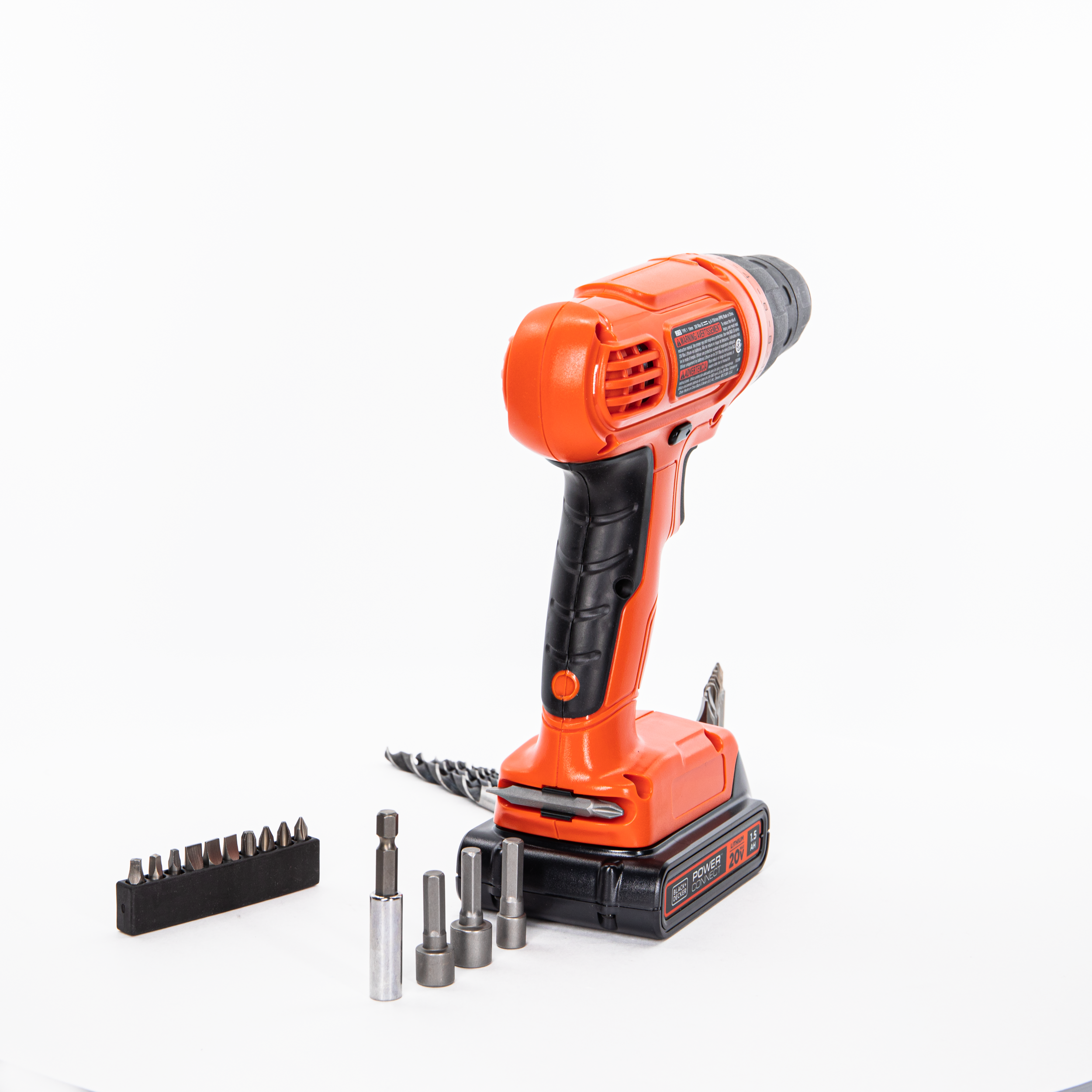 20V MAX* POWERCONNECT™ Cordless Drill/Driver + 30 Pc. Kit