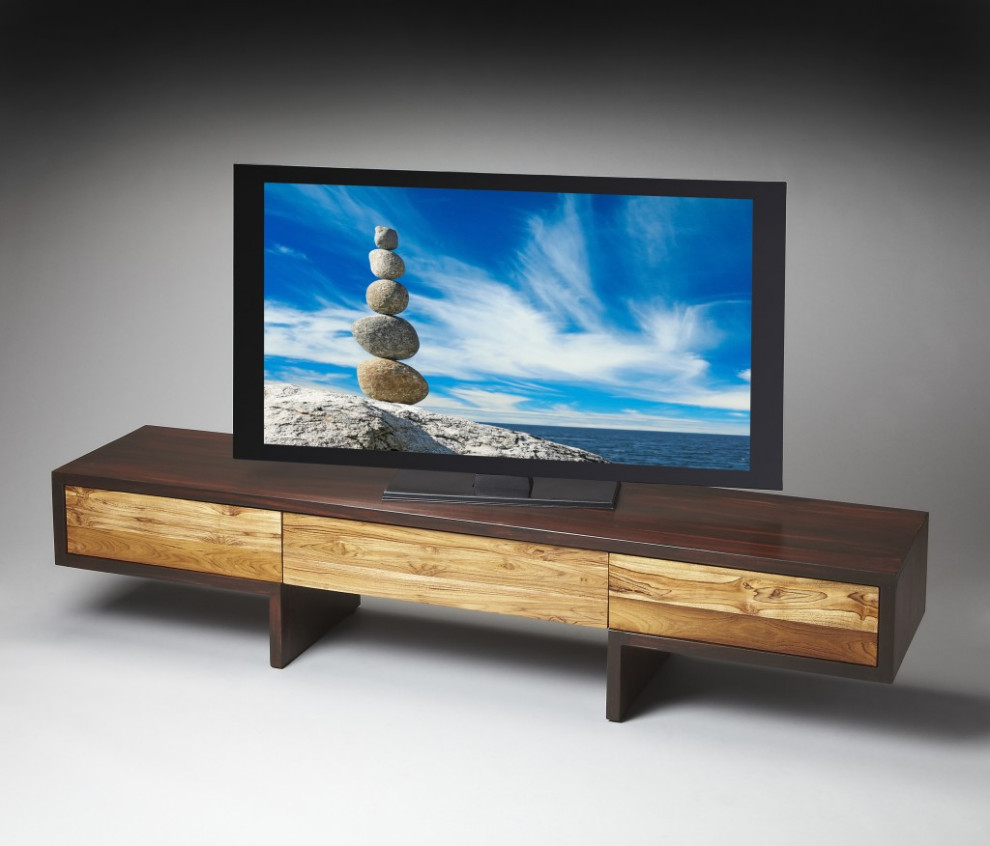 Ian Modern Entertainment Center   Transitional   Entertainment Centers And Tv Stands   by HomeRoots  Houzz