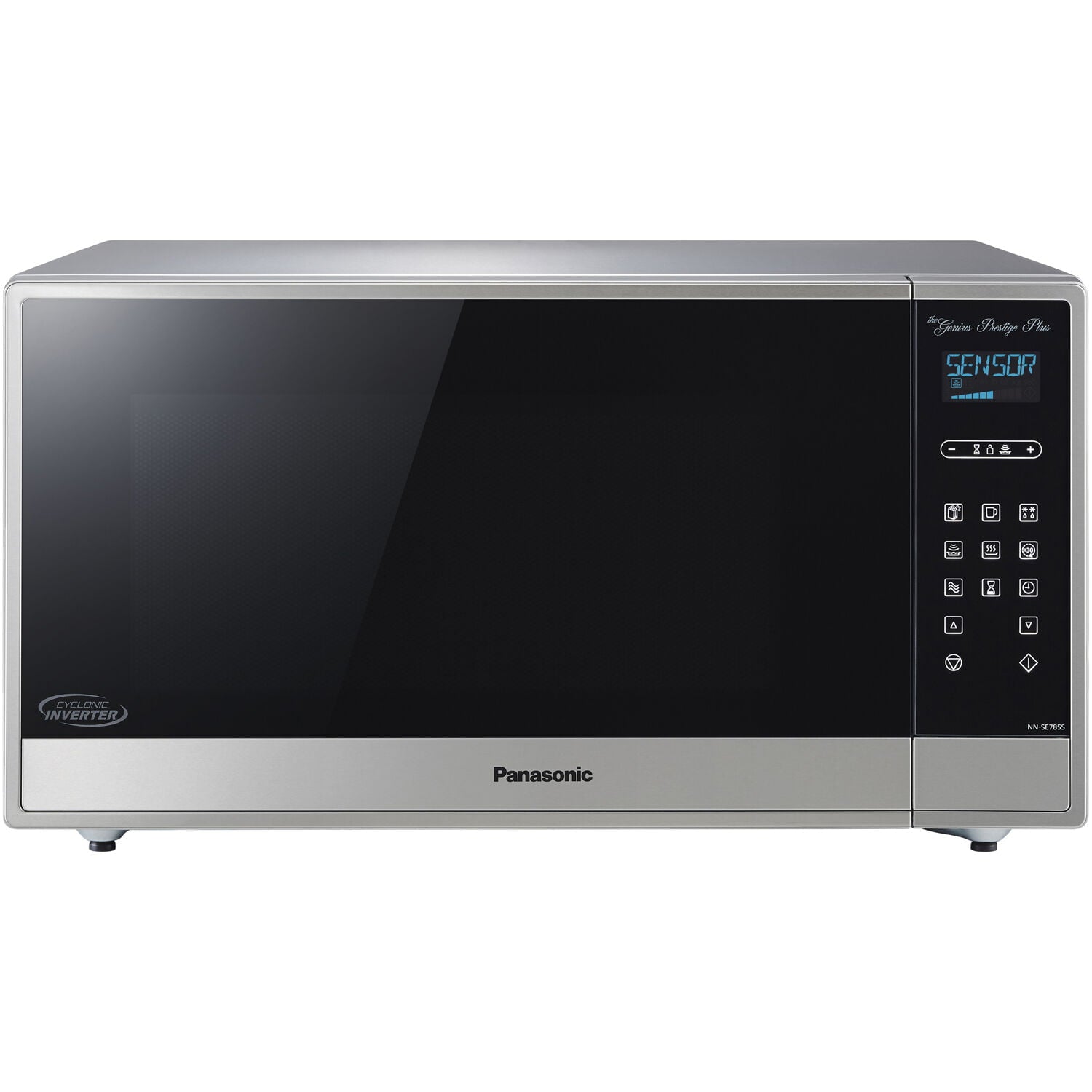 Panasonic 1.6 cu ft Built-In or Countertop Microwave Oven, Stainless Steel