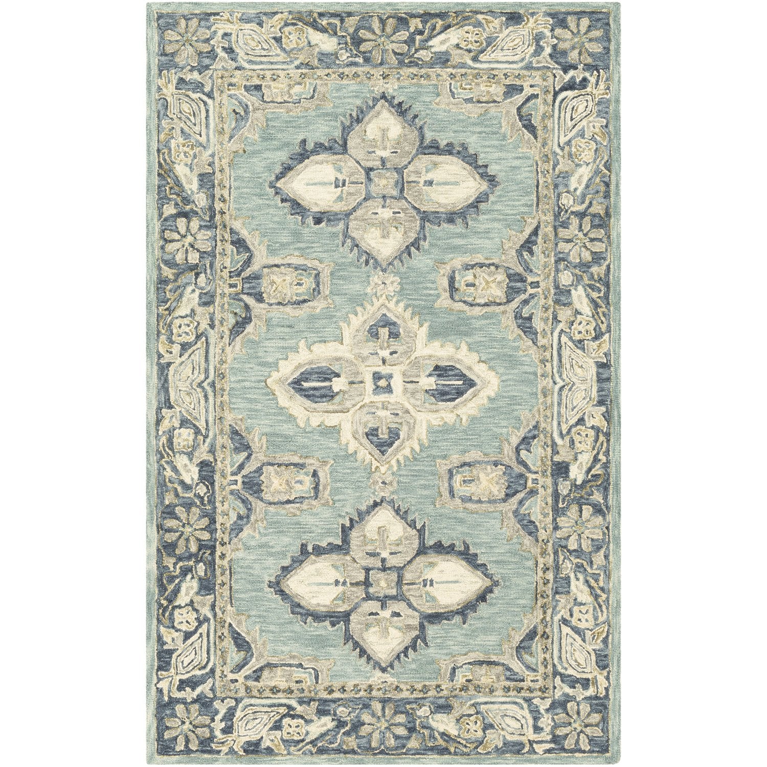 Bonifate Rug in Aqua & Denim