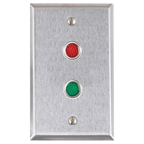 Alarm Controls RP 09L Remote Station Plate  1/2 R...