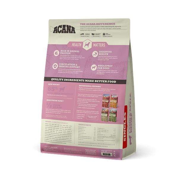 ACANA Singles Lamb and Apple Recipe Grain Free Dry Dog Food