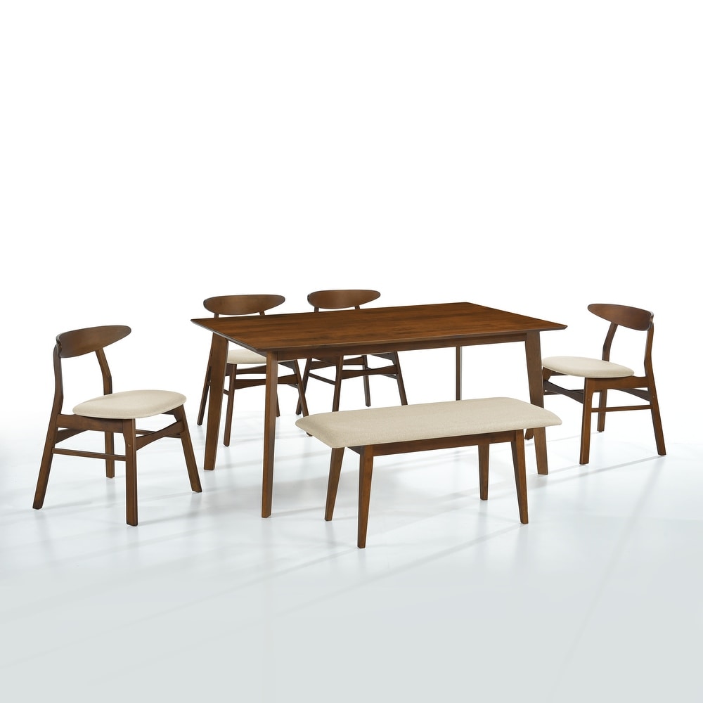 Hollencrest Modern 6 Piece Dining Set