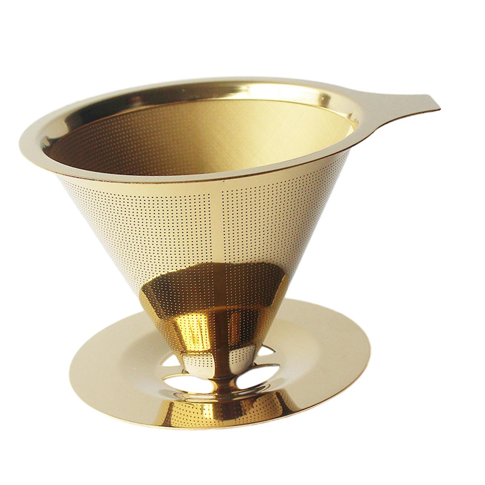 Stainless Steel Coffee Filter Pour Over Coffee For Restaurant Travel Camping L