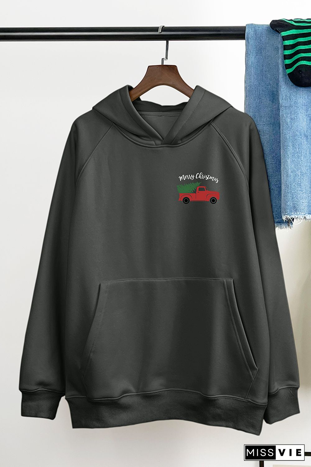 Merry Christmas Sweatshirt, Christmas Truck Sweatshirt Wholesale