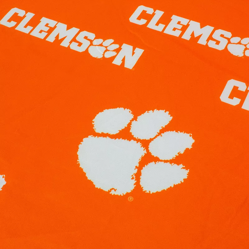 NCAA Clemson Tigers Tailgate Fitted Tablecloth， 72 x 30