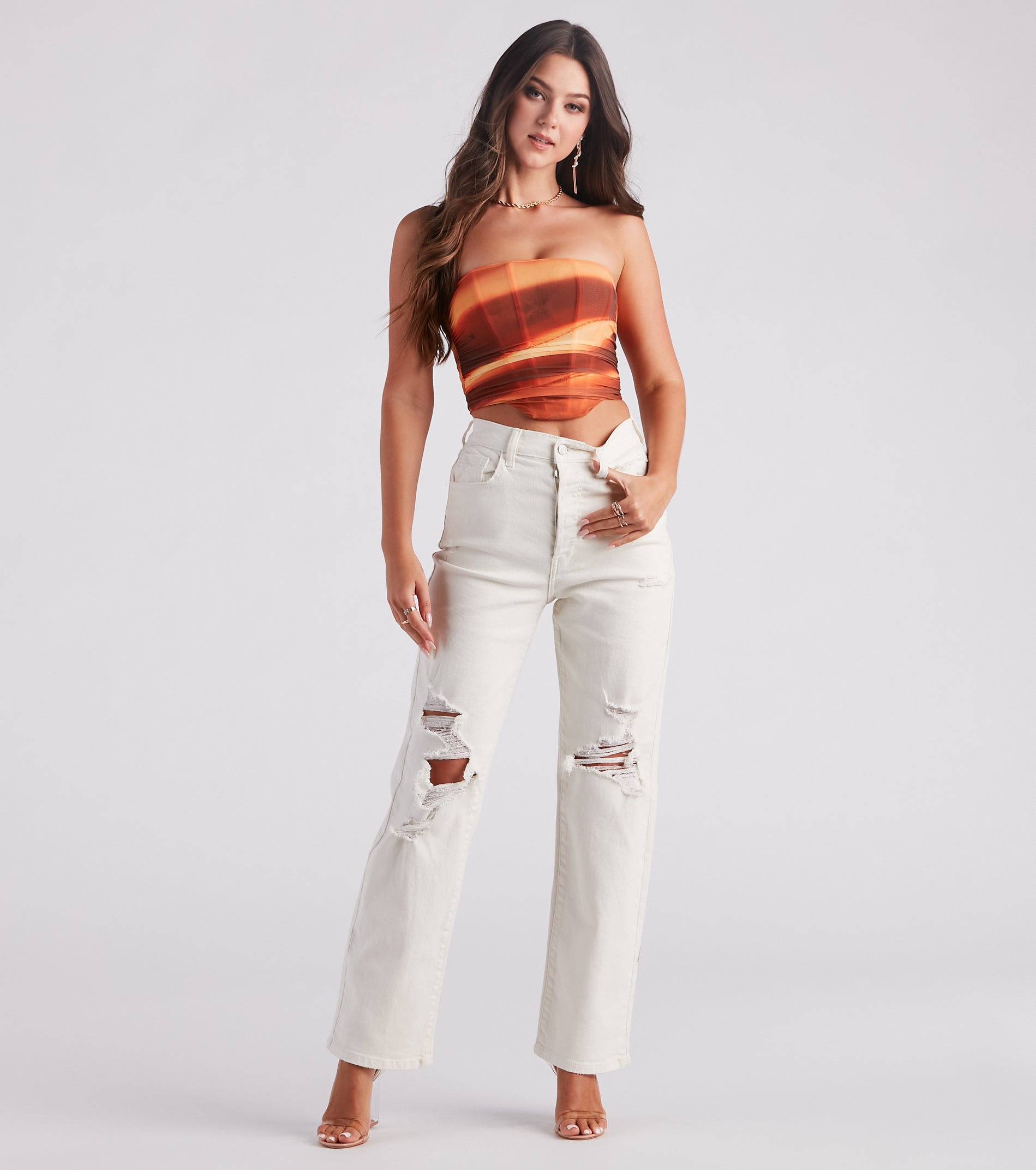 Just Kickin' It High Rise Boyfriend Jeans