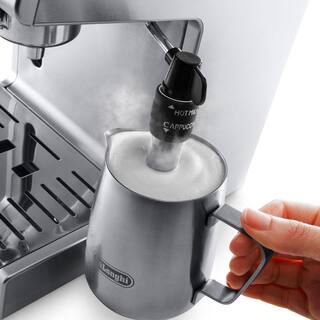 DeLonghi 15-Bar Stainless Steel Espresso Machine and Cappuccino Maker with Manual Frother ECP3630