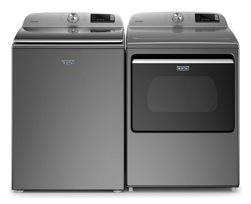 Maytag MED6230HC Smart Capable Top Load Electric Dryer With Extra Power Button - 7.4 Cu. Ft.