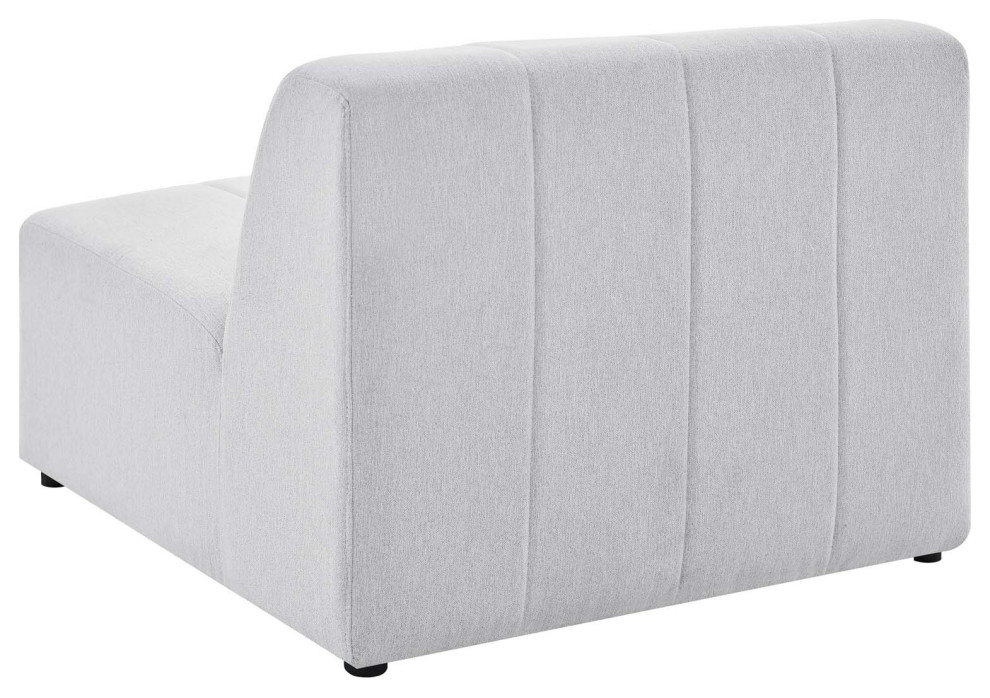 Sofa  Fabric  Ivory White  Modern  Living Lounge Room Hotel Lobby Hospitality   Transitional   Sofas   by House Bound  Houzz