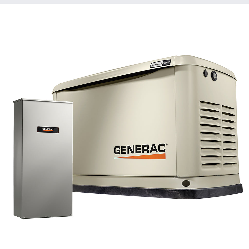 Generac Guardian 18 kW Standby Generator with 200 Amp Whole Home Trans