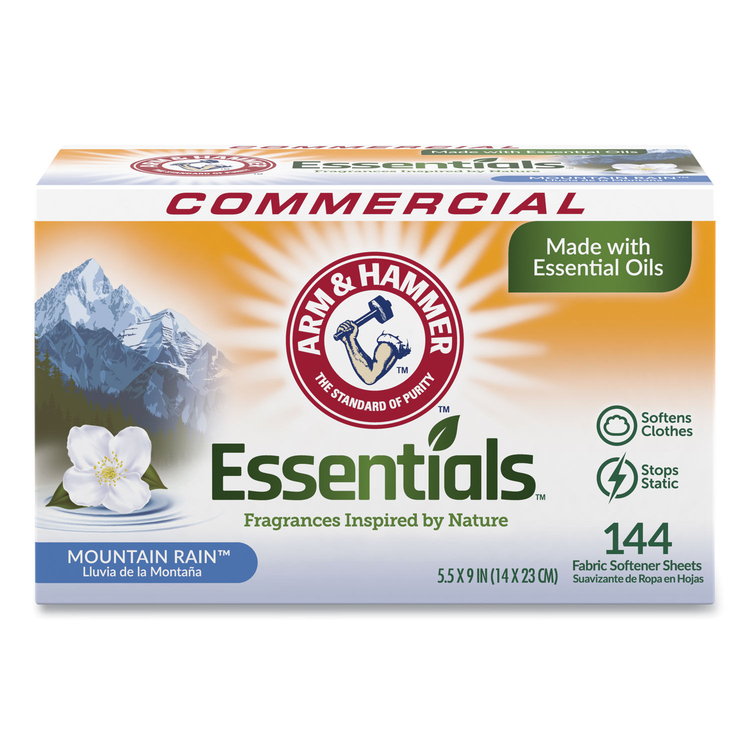 Essentials Dryer Sheets by Arm and Hammerandtrade; CDC3320000102BX