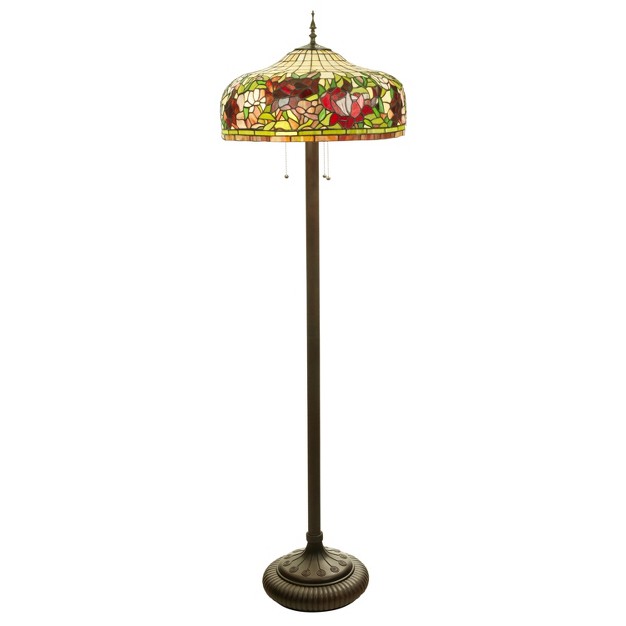 Celeste  Style Stained Glass Floor Lamp River Of Goods