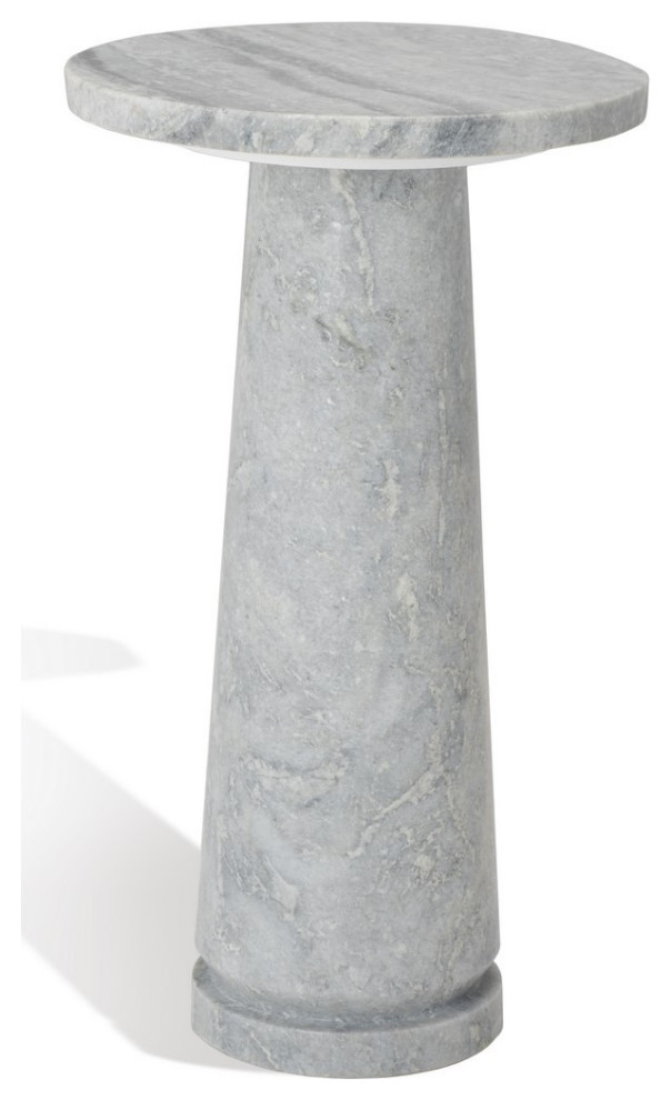 Safavieh Couture Valentia Round Marble Accent Table   Transitional   Side Tables And End Tables   by Safavieh  Houzz