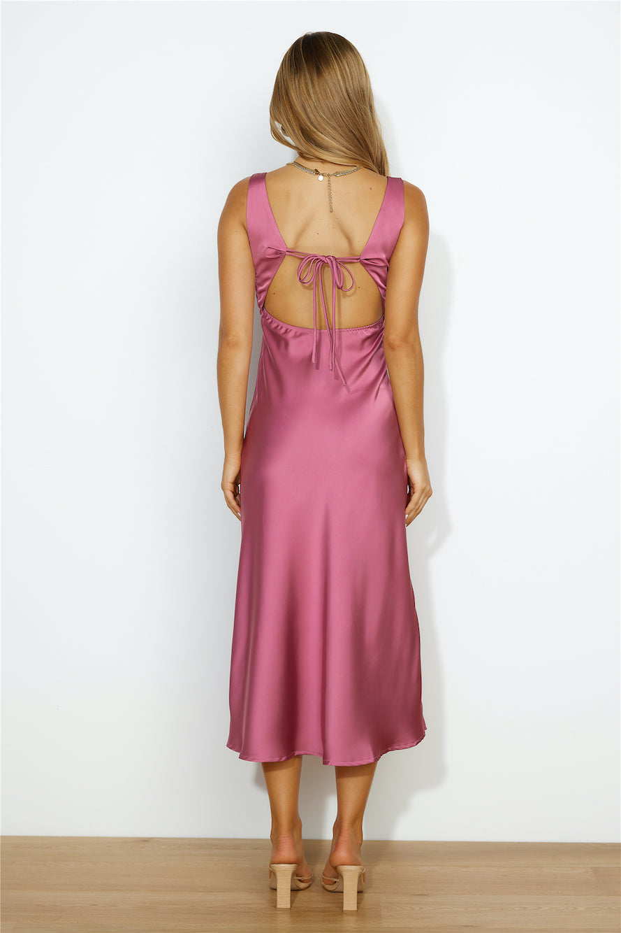 Love To Amaze Midi Dress Pink