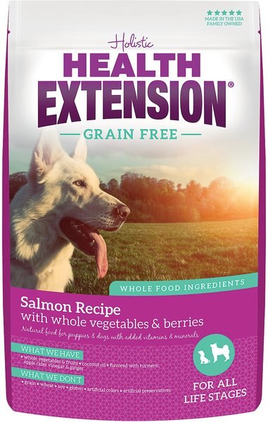 Health Extension Grain-Free Salmon Recipe Dry Dog Food