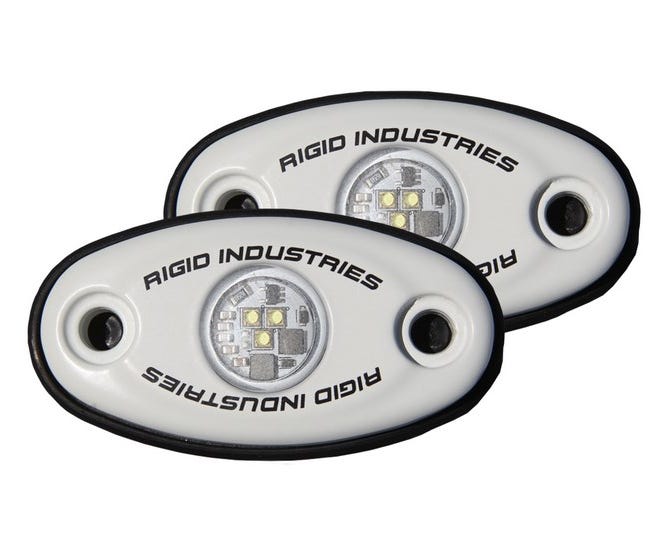 Rigid Industries A-Series White Low Power LED Light - Pair 482LPW