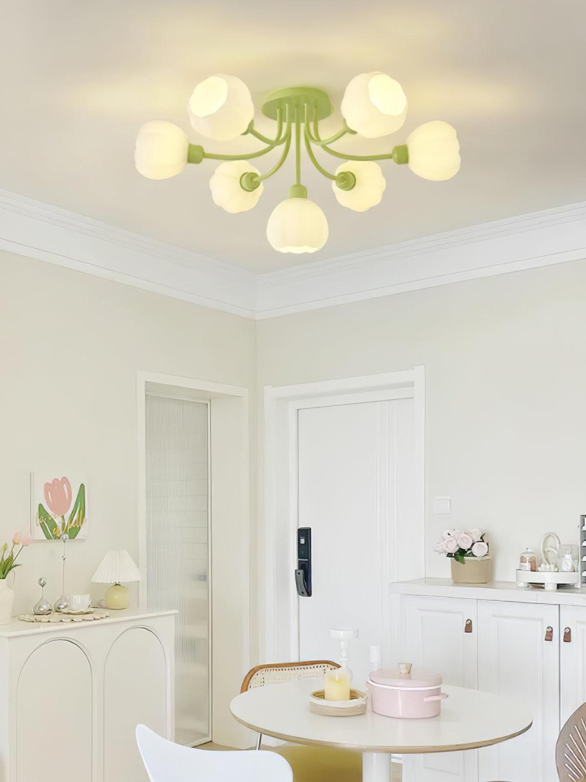 Pumpkin Matcha Ceiling Lamp