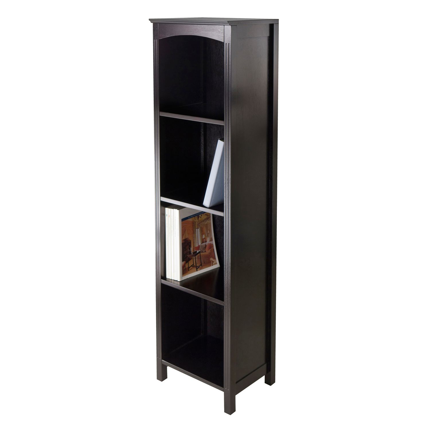 Winsome Terrace Narrow 5-Tier Storage Bookshelf