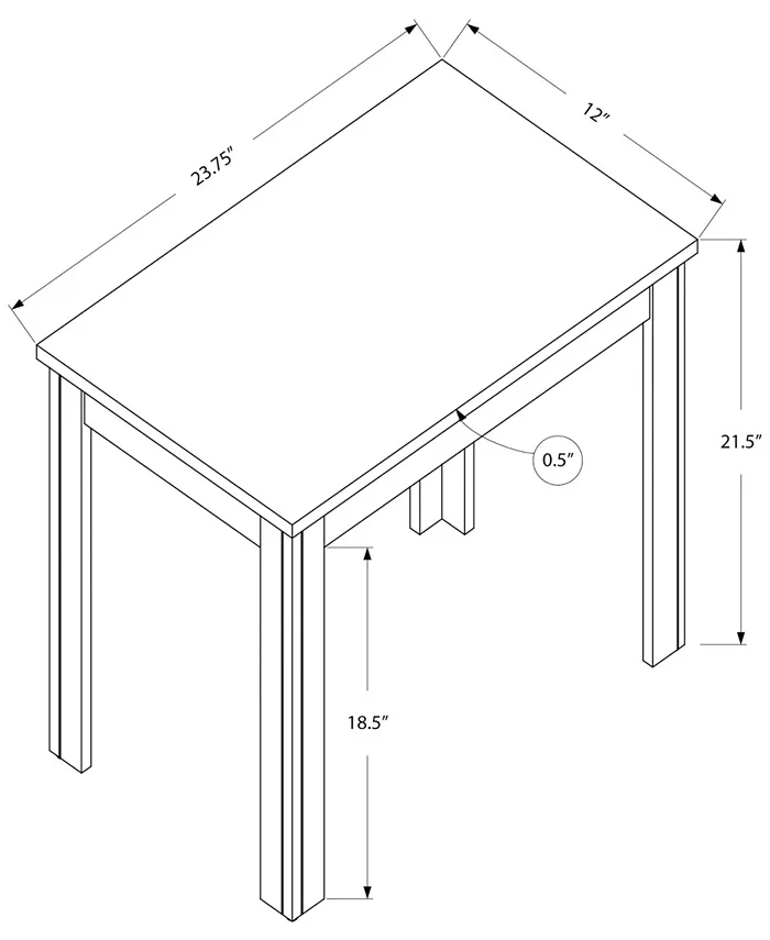 Monarch Specialties End Table