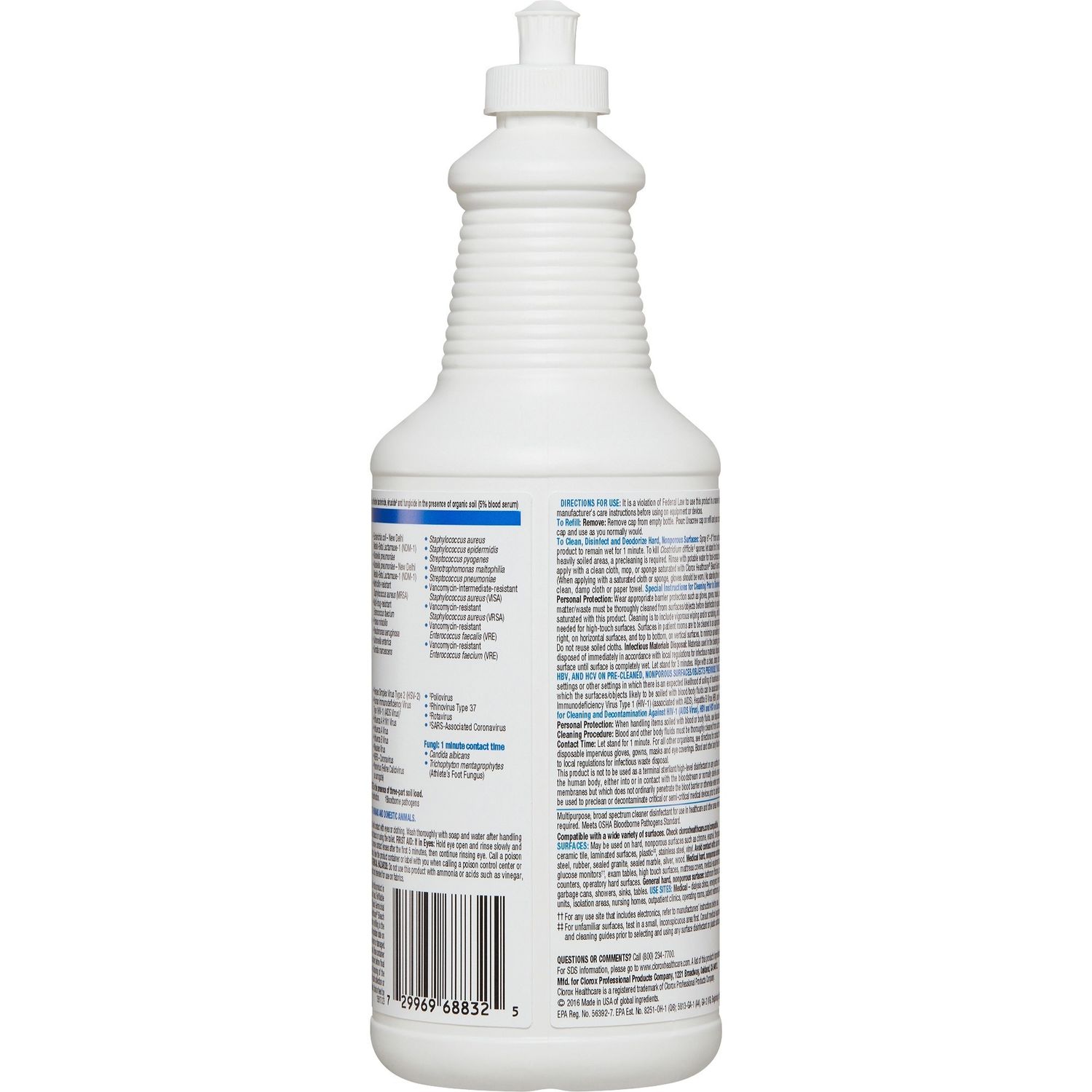 Bleach Germicidal Cleaner by The Clorox Company CLO68832CT