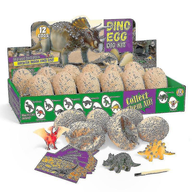 1pcs Random Dinosaur Eggs Blind Box Archaeological Excavation Souptoys Simulation Dinosaur Model Toys Gift Christmas Goods